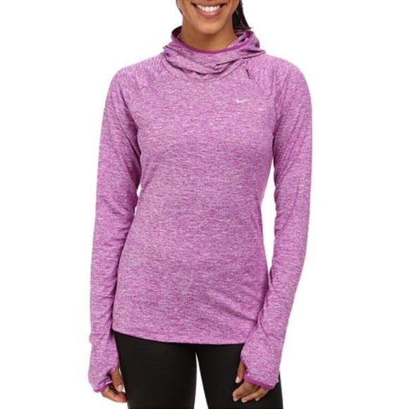 Nike Tops - Nike Element Dri-Fit Pullover Reflective Hoodie S